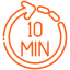 En menos de 10 minutos
